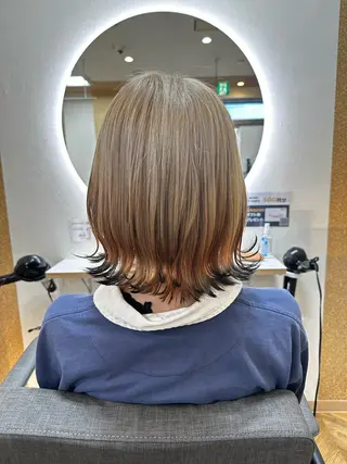 ミディアム カラー TELA HAIR 大網店所属・TELAHAIRマネ ージャー島袋昂也のヘアスタイル