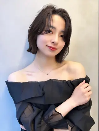 カラー 【レイヤー/ボブ】 落合 歩夢のヘアスタイル