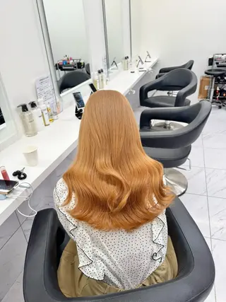 セミロング カラー ヘアアレンジ 韓国トレンドの 達人♡のヘアスタイル