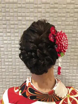 ロング シャドールーツ美容師 篠原康太のヘアスタイル