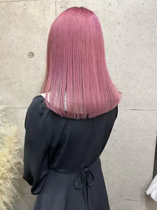 ミディアム カラー Be:arc【ビアーク】所属・⭕️ダメージレス特化 髪質改善🥇丸山憲人のヘアスタイル