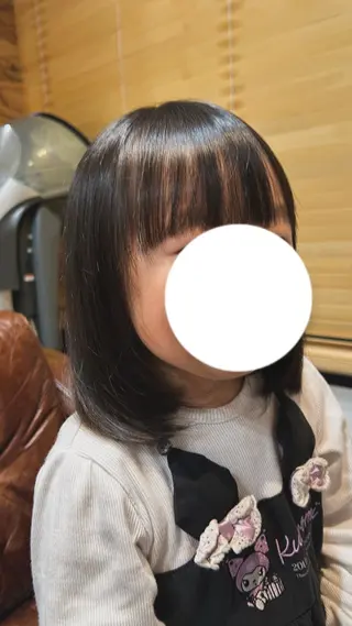 ミディアム キッズ adorable 樋口円のヘアスタイル