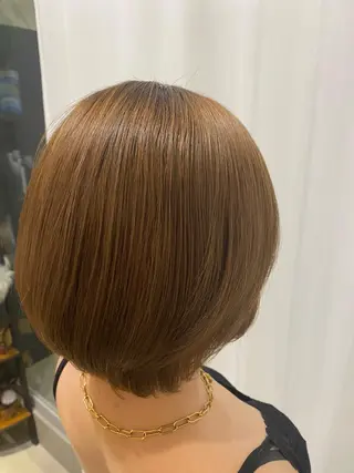 ショート パーマ 田中 アキオのヘアスタイル