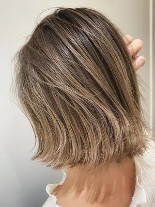 ショート mira share salon所属・ブリーチカラー🐼 sayukiのヘアスタイル