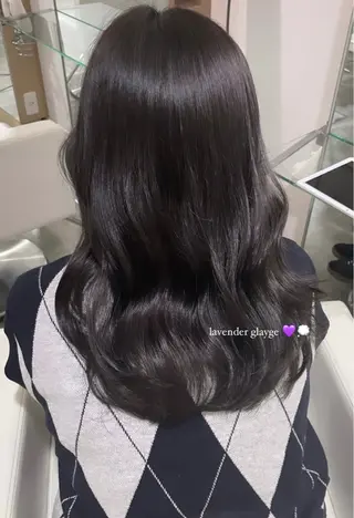 セミロング 🤍透明感カラー ソメヤナナ 🤍のヘアスタイル