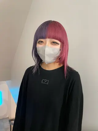 カラー デザインカラー 🎀REINA🎀のヘアスタイル