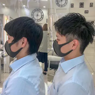 パーマ メンズ ✨️ツヤ髪✨️ 💫髪質改善💫間宮のヘアスタイル