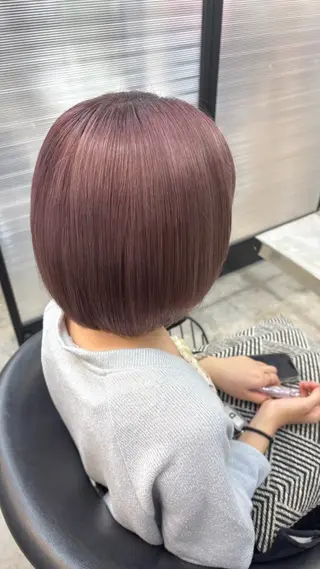 ショート カラー 鈴木 夢里のヘアスタイル