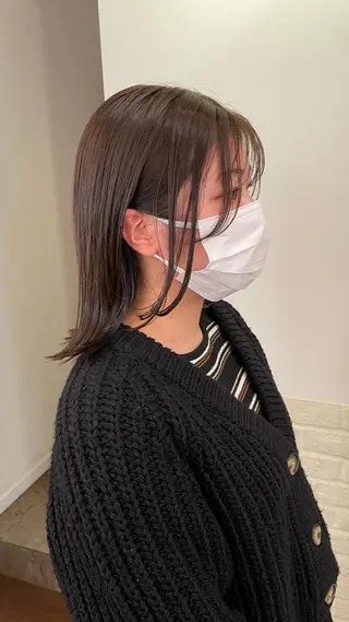 セミロング MAKE'S所属・石坂 暢大のヘアスタイル