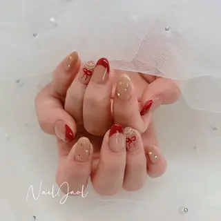 ミディアム nail jaol池袋店所属・ネイルJaol 池袋のネイルデザイン