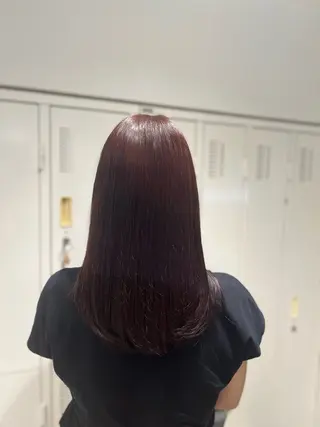 ロング カラー カラーモデル/ 髪質改善/しんのすけのヘアスタイル