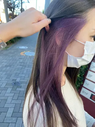 ロング カラー 艶カラー/耳つぼ/ 渡辺奈緒のその他イメージ