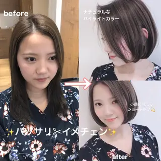 ショート カラー 🌟イメチェン美容師 🌟清水 大輝のヘアスタイル