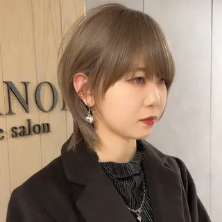 ミディアム カラー ショートオタク ❣️Genkiのヘアスタイル