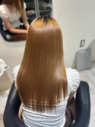 ロング 艶髪🫧‪🎀 岡由紀乃のヘアスタイル