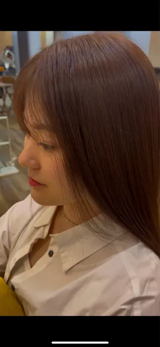 ロング カラー すばる/縮毛矯正 /似合わせカラーのヘアスタイル