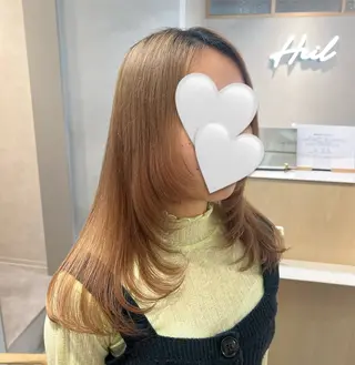 ロング Heil所属・透明感カラー 🩷ྀིAYAKAのヘアスタイル