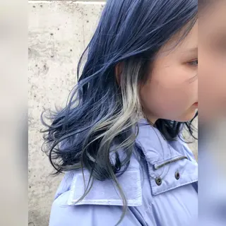 ミディアム 圧倒的美髪ストレート ツダケイタロウのヘアスタイル