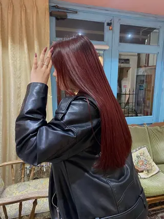 ロング カラー 海音 心斎橋美容室のヘアスタイル