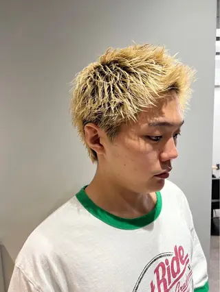 ショート カラー メンズ ⭐️メンズカラー⭐️ No1二田健吾‼️のヘアスタイル