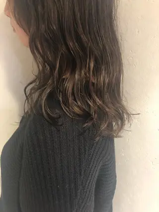 ロング パーマ bococa りんのヘアスタイル