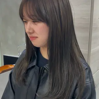 セミロング カラー The Path ARENのヘアスタイル