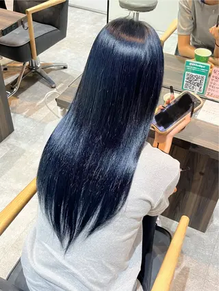 ロング カラー 北川 梨乃のヘアスタイル