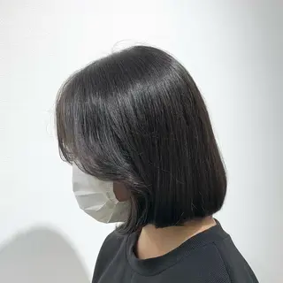 ショート カラー ヘアアレンジ キヨミ 韓国レイヤーカットのヘアスタイル