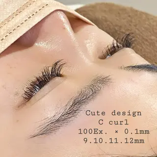 マツエク・マツパ mimośa. EyeDesignのマツエク・マツパデザイン