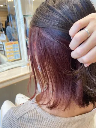 ミディアム カラー 髪質改善/茅ヶ崎 マツモト リョウのヘアスタイル