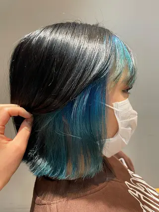 カラー セピアージュアン所属・バヤラー バイガルマーのヘアスタイル