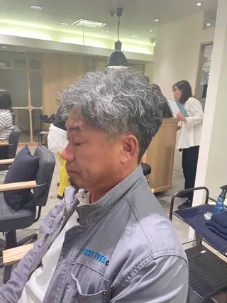 メンズ mahae 林のヘアスタイル