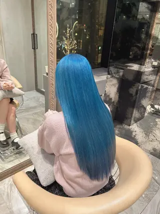 ロング 🥇KEN /レイヤー/艶カラーのヘアスタイル