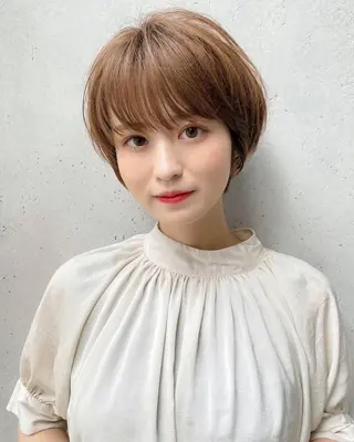 ショート カラー 宮本 聖希のヘアスタイル