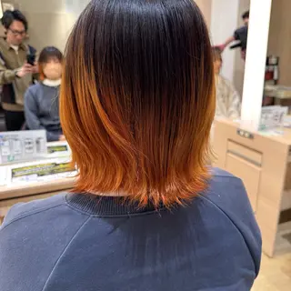 ショート カラー 湯浅 了一のヘアスタイル