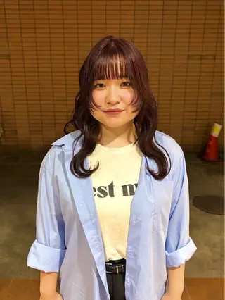 ロング behive  駅前店所属・菊地 桃花のヘアスタイル