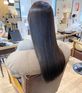 ロング カラー 🌱hito hito🌷💐のヘアスタイル