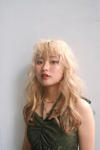 ロング カラー mEg hair creation 新川崎所属・カラー/塚原里沙 川崎のヘアスタイル