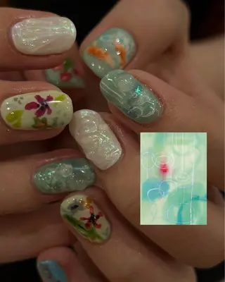 ネイル 個性派ネイル シノのネイルデザイン