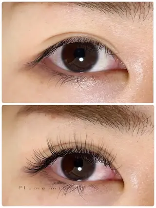 マツエク・マツパ Plume micoのマツエク・マツパデザイン