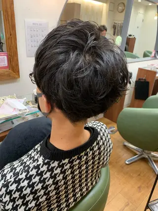 ショート パーマ march merryのヘアスタイル