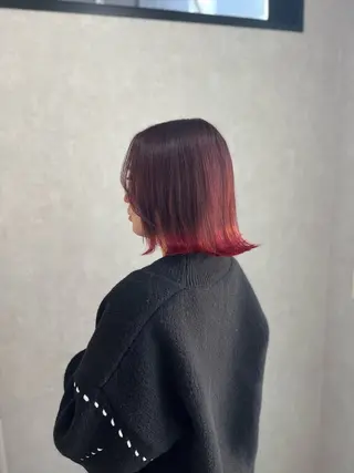カラー UNBALANCE  OSAKA所属・縮毛矯正モデル 募集中Yuuriのヘアスタイル