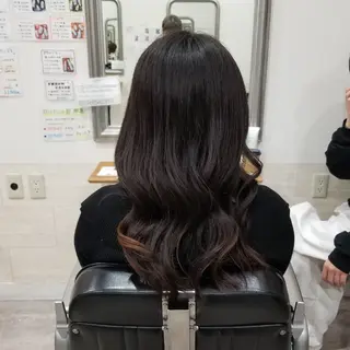 セミロング 暖色🍎透明感カラー 🩵小林かりんのヘアスタイル