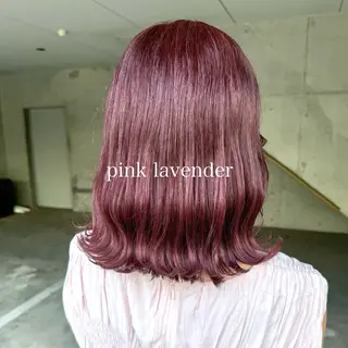 ミディアム カラー yuuka/ボブ/ダ ブルカラー/髪質改善のヘアスタイル