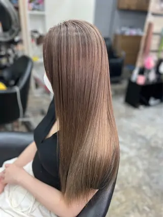 ロング カラー 魅力引き出しヘア🐾 るくものヘアスタイル