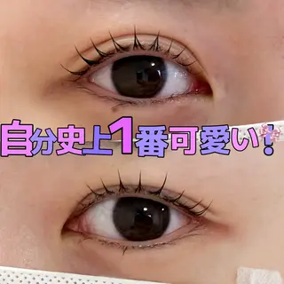 マツエク・マツパ 🫧推し活前に盛れる 眉まつ毛🫧YURIのマツエク・マツパデザイン