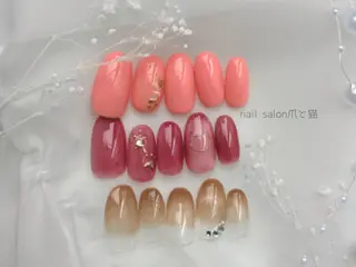 ネイル パラジェル登録店 爪と猫NANAMIのネイルデザイン