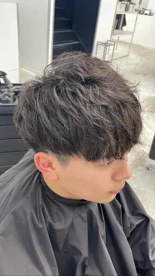 ショート パーマ メンズ 【柏メンズパーマ職人 】店長　KAZUMAのヘアスタイル