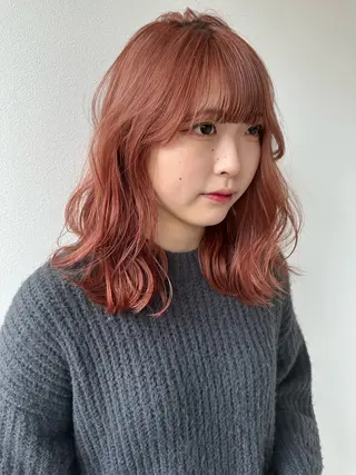 ミディアム カラー LICO HAIR＆RELAXATION 名駅店所属・メンズ特化美容師/ パーマ/波巻き/陸翔のヘアスタイル
