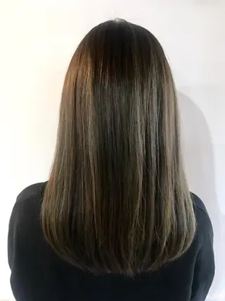 セミロング 女性専用サロン 【中崎町】ゆきみのヘアスタイル